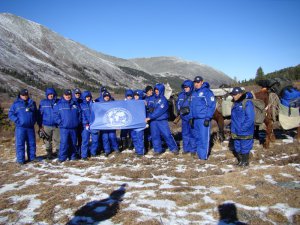 Expedition to study the Snow Leopard habitat started off in the Sayan mountains